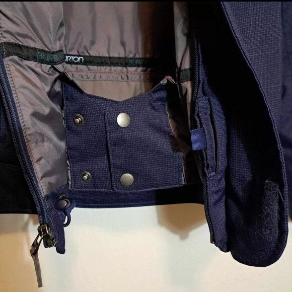 Burton Dryride Purple Da Naang Snowboard Ski Coat Women's Size Small Hooded - Picture 10 of 13